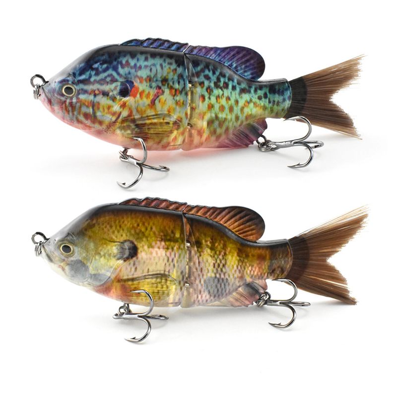 Fishing Lure Popper - 13 cm/33 g Bionischer zweiteiliger Kunstköder