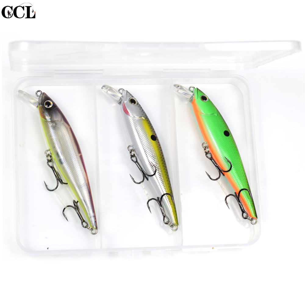 Fishing Lure Jerkbait - CCLTBA 3 teile/los Customzied Angeln Lockt