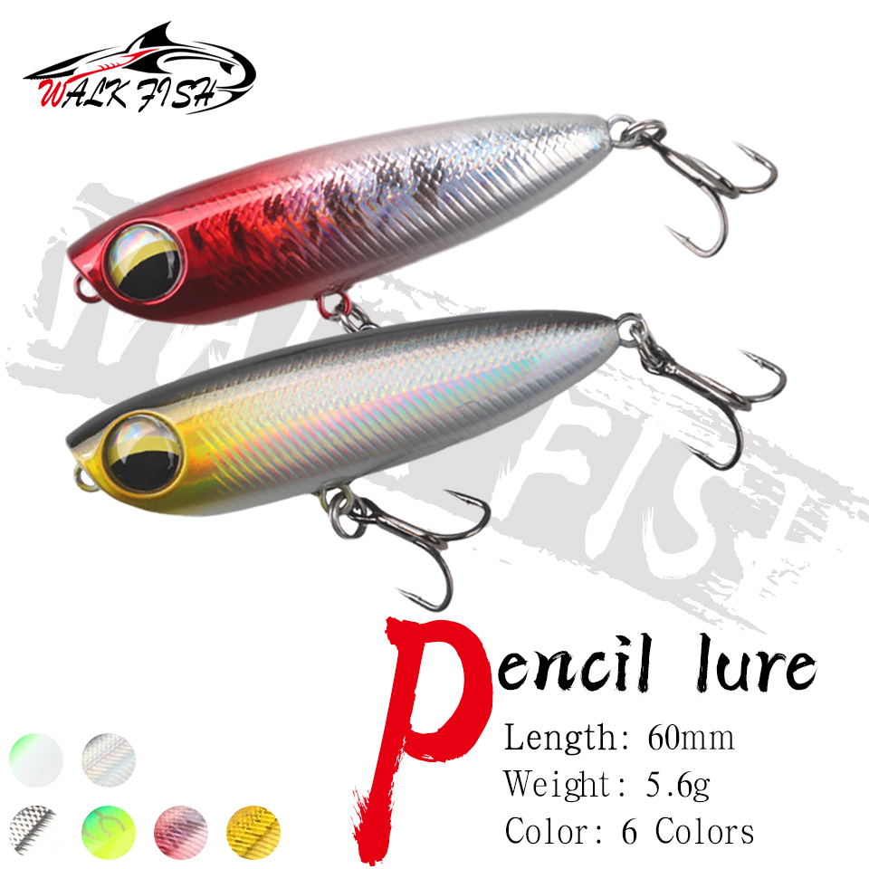 Fishing Lure Popper - WALK FISH 1 Stück 6cm 5,6g