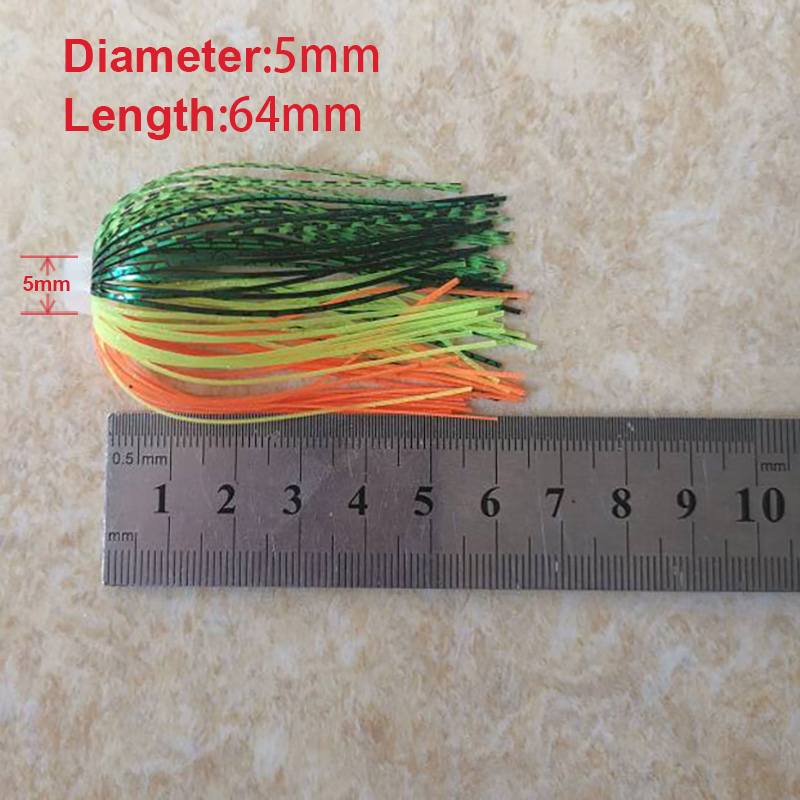 5 teile/los 88 Stränge 64mm Si – Fishing Lure Spinnerbait Bewertung und Preis