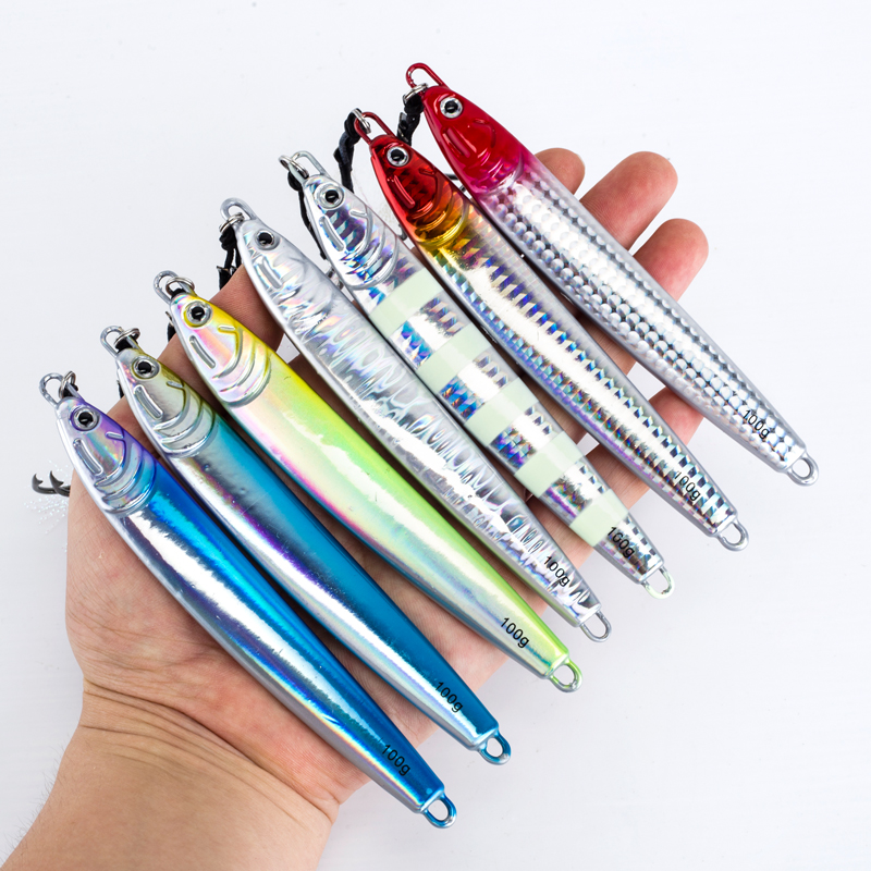7Pcs 40g 60g 80g 100g Leuchten – Fishing Lure Spinnerbait Bewertung und Preis