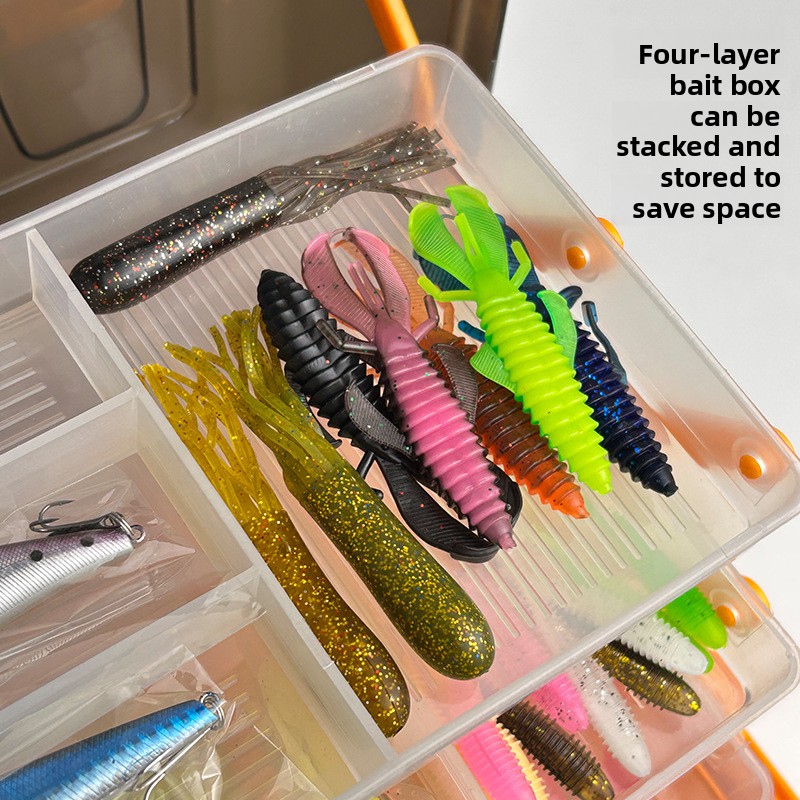 Großes Vierschichtiges Outdoor – Fishing Lure Accessories Bewertung und Preis