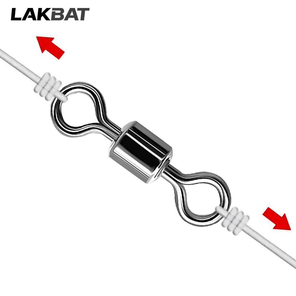 100 Stück Edelstahl-Angelwirbe – Fishing Lure Spinner Bewertung und Preis