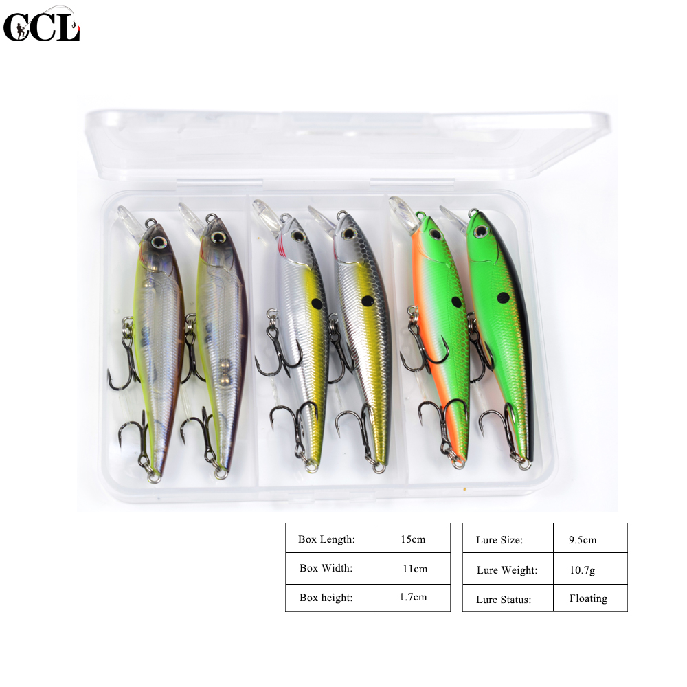 CCLTBA 3 teile/los Customzied  – Fishing Lure Jerkbait Bewertung und Preis