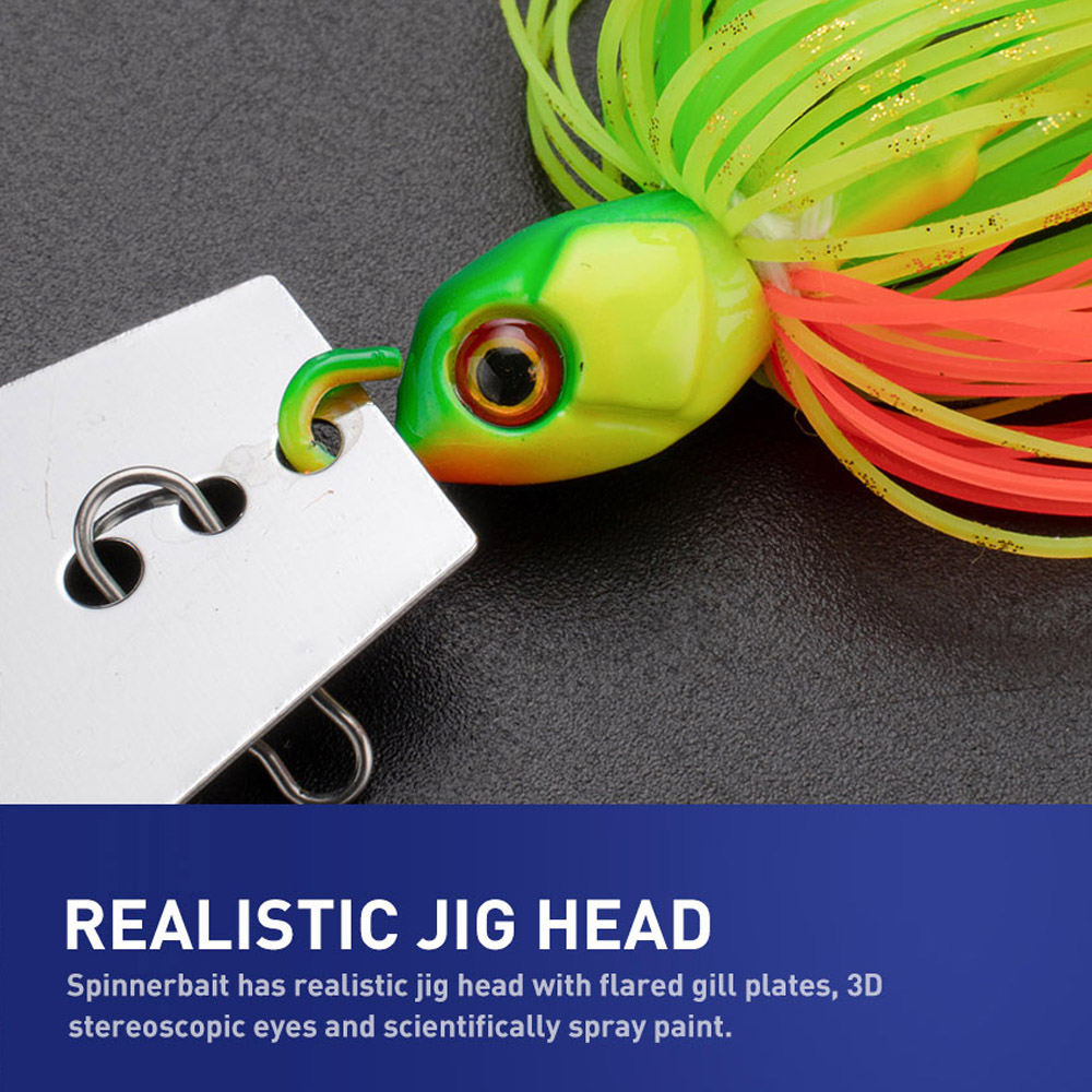 Chatter Bait 7g 9g 11g 14g 21g – Fishing Lure Spinnerbait Bewertung und Preis