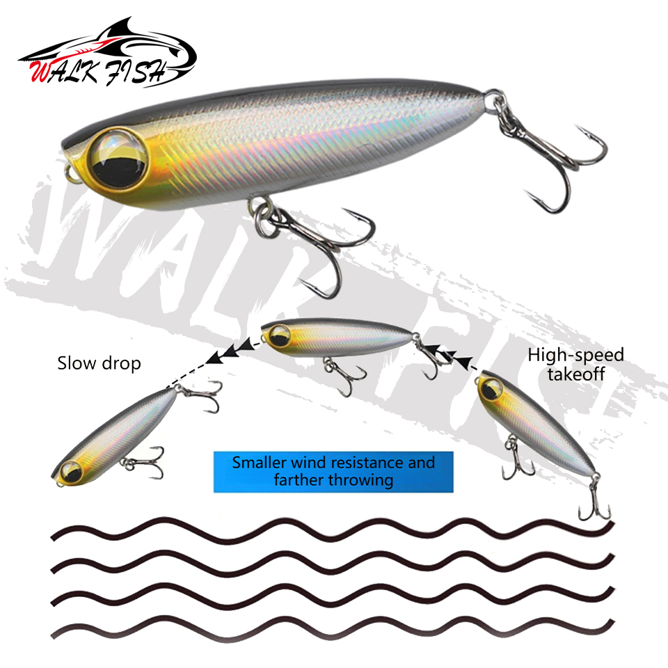 WALK FISH 1 Stück 6cm 5,6g Top – Fishing Lure Popper Bewertung und Preis