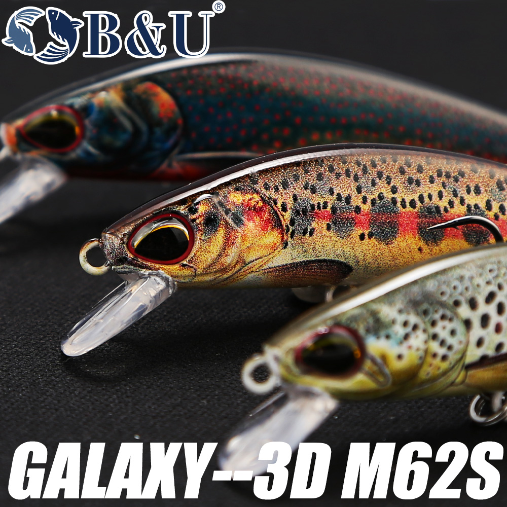 B&U 62 mm 8,4 g sinkende Minno – Fishing Lure Jerkbait Bewertung und Preis